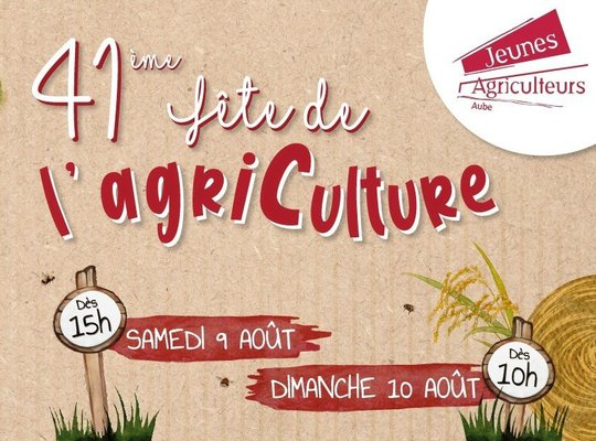 Fête de l'agriculture - jeunes agriculteurs de l'Aube